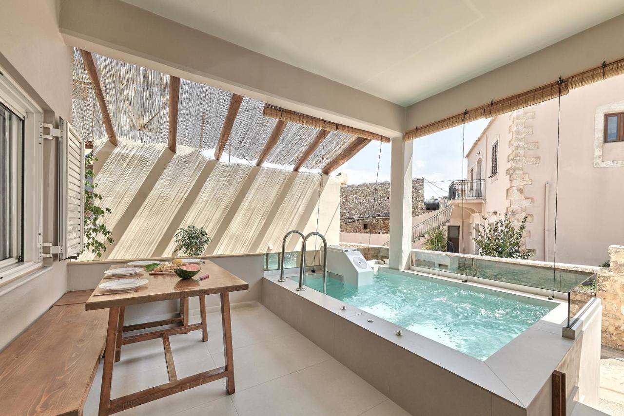 2 Bedroom Villa With Heated Swimming Pool-Spa Whirlpool-Bbq! Melidhónion Dış mekan fotoğraf