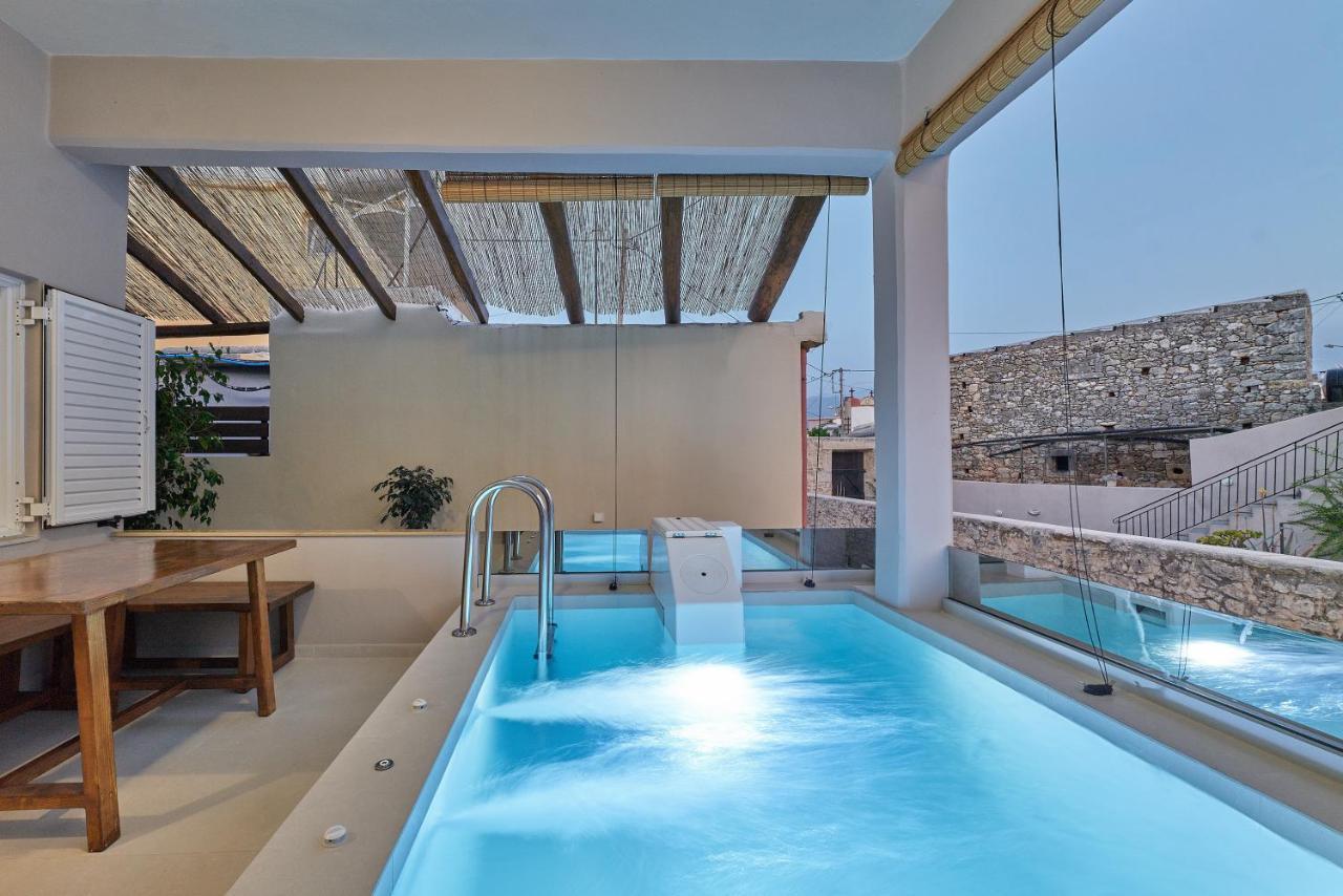 2 Bedroom Villa With Heated Swimming Pool-Spa Whirlpool-Bbq! Melidhónion Dış mekan fotoğraf