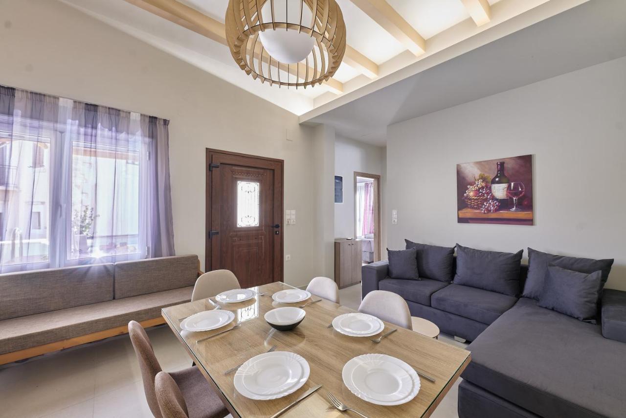 2 Bedroom Villa With Heated Swimming Pool-Spa Whirlpool-Bbq! Melidhónion Dış mekan fotoğraf